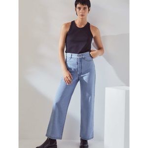 Kowtow Linear Jean // Pale Blue Denim